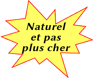Écologique et économique : naturel et pas plus cher !