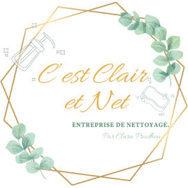 Logo et retour sur l'accueil du site C'est Clair et Net